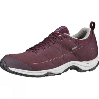 Zapatos Haglofs Mistral GT Mujer - Burdeos - Chile RGP523769